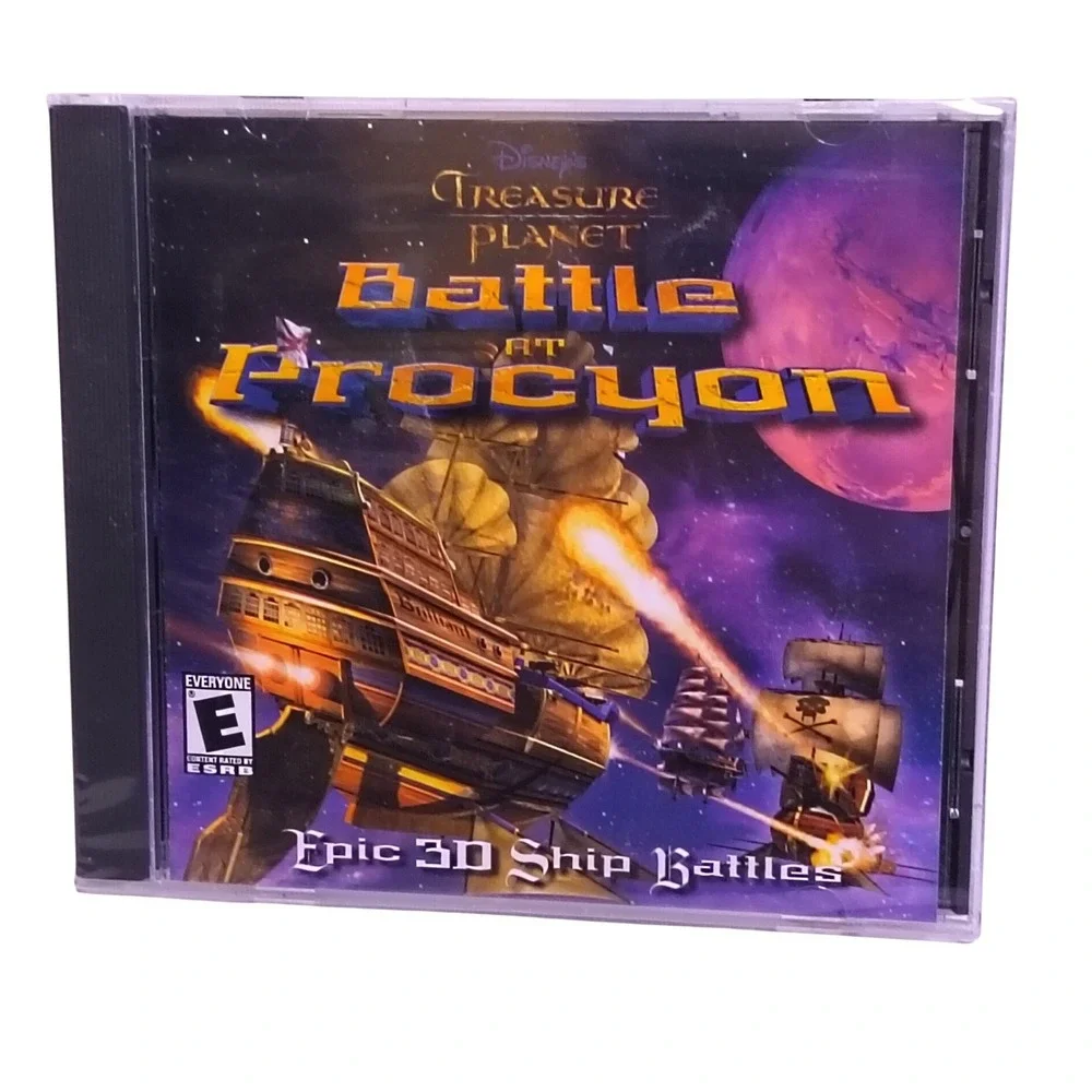 Disney Treasure Planet Battle at Procyon PC Game & Tron 2.0 Sneak Peek VTG Y2K